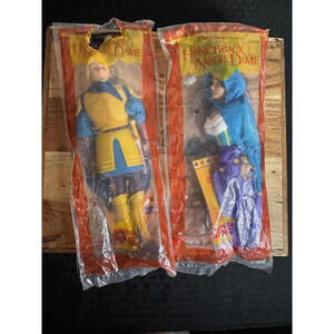 Disney Hunchback of Notre Dame Burger King Dolls 1996 – Esmeralda & Phoebus